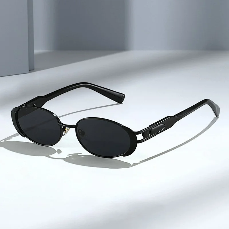 Retro Oval Sunglasses UV400 Gradient Shades for Women & Men