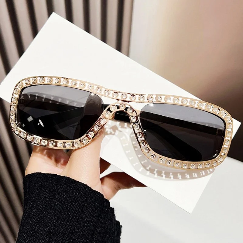 Luxury Square Gradient Lens Sunglasses for Women & Men UV400 Protection