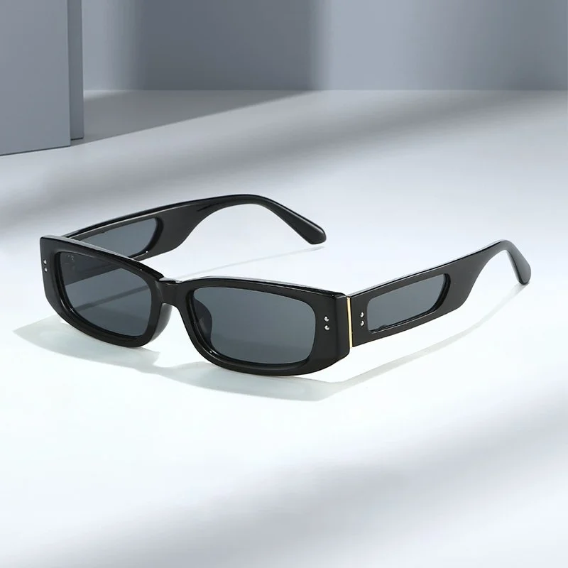 Retro Rectangle Gradient Sunglasses UV400