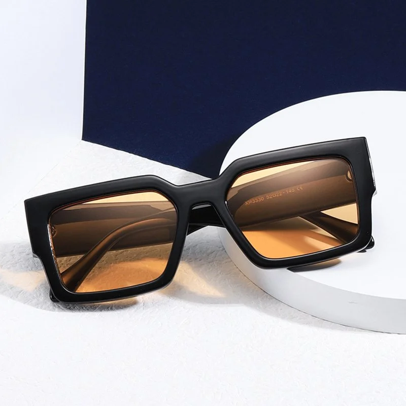 Retro Y2K Square Silver Mirror Sunglasses with UV400 Protection
