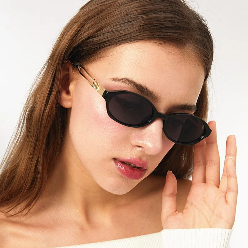 Retro Oval Sunglasses UV400 Protection – Unisex Vintage Fashion Shades